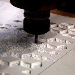 Corte CNC de Corian 