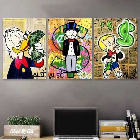 Impresión en MDF 9mm 122x122 cms Con Tinta Blanca 