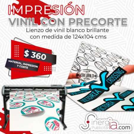 Paquete Vinil Blanco + Precorte 