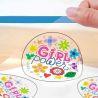 Plantilla de Stickers con Vinil Transparente Tinta UV 124 x 45 cm 