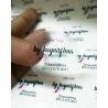 Plantilla de Stickers con Vinil Transparente Tinta UV 124 x 104 cm 