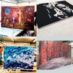 Impresión en Tela Canvas Económica 