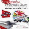 Impresión en Trovicel 3mm Cama Plana 122X244 cms Letreros Anuncios