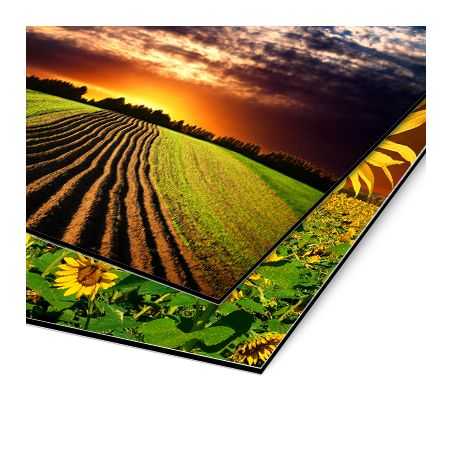 Impresión Aluminio Compuesto en Cama Plana UV 122X122 cms Letreros