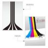1000 Postales Papel Sulfatada 4x1 Tintas