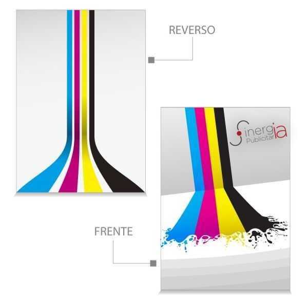 1000 Postales imprenta en Papel Sulfatada 4x4 Tintas