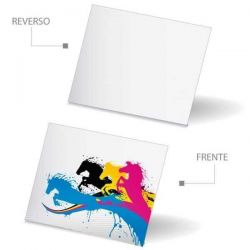 1000 Tarjetas de Presentación Modernas en Papel Couché Tintas 4x0