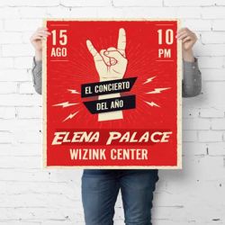 Posters en Sulfatada de 12 a 24 ptos | 71x125cms 