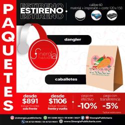 Paquete Estireno Calibre 60 120 x 150 cms Frente y Vuelta 