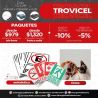 Paquete Trovicel 6mm 