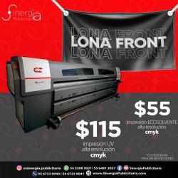 Impresión en Lona Front 