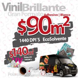 Impresión en Vinil Blanco 