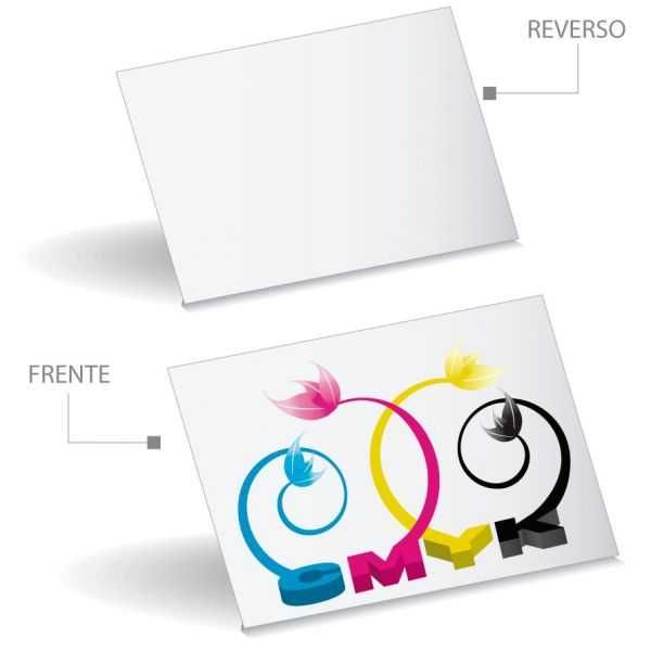 1000 Tarjetas de Presentación Papel Sulfatada 4x0 Tintas 