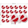 Planilla Stickers 104x124 cms 