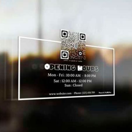 Plantilla de Stickers con Vinil Transparente Tinta UV CMYK+W 124 x 104 cm 