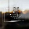 Plantilla de Stickers con Vinil Transparente Tinta UV CMYK+W 124 x 104 cm 