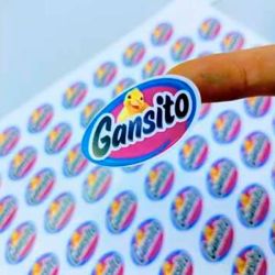Planilla Stickers Couche Adhesivo 28x40 cm 