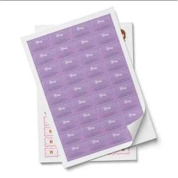 Planilla Stickers Couche Adhesivo 28x40 cm 