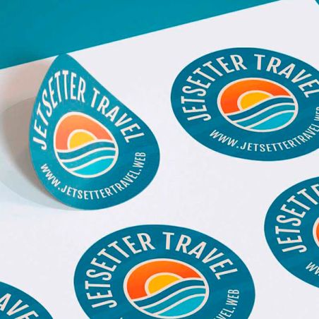 Plantilla de Stickers Vinil Blanco Brillante UV 124 x 104 cm