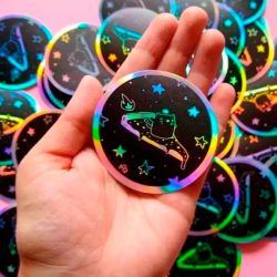 Etiquetas Vinil Reflejante-Holográfico CMYKW 