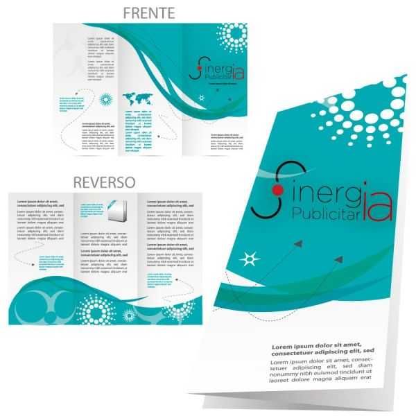 Tripticos Tamaño Carta Papel Couche 4x4 Tintas 