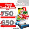 Paquete Trovicel 3mm 