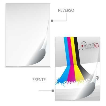 1000 Postales Papel Sulfatada 4x0 Tintas Laminado Mate Ambos Lados 
