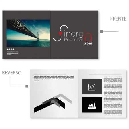 Dípticos Tamaño Oficio Papel Couche 4x1 Tintas 