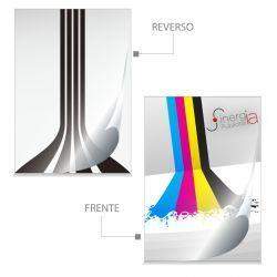 1000 Postales Papel Sulfatada 4x1 Tintas Laminado Mate Ambos Lados 
