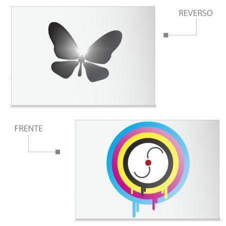 1000 Postales Papel Sulfatada 4x1 Tintas Laminado Mate Barniz UV a Registro (Frente y Vuelta) 