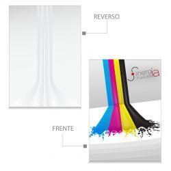 1000 Postales Papel Sulfatada 4x0 Tintas Laminado Mate Barniz UV a Registro (Frente y Vuelta) 