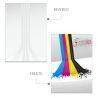 1000 Postales Papel Sulfatada 4x0 Tintas Laminado Mate Barniz UV a Registro (Frente y Vuelta) 