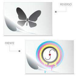 1000 Postales Papel Sulfatada 4x1 Tintas Laminado Mate Ambos Lados 