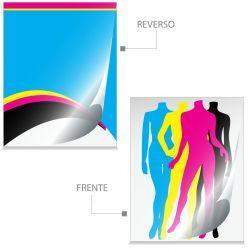 1000 Postales Papel Sulfatada 4x4 Tintas Laminado Mate Ambos Lados 