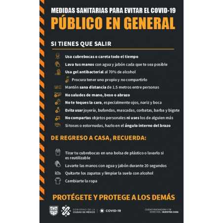 Señalética de 6 pzas 
