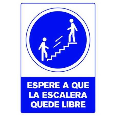 Señalética Escaleras Estireno Cal. 30 