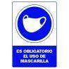 Señalética Uso de Mascarilla Estireno Cal. 30 