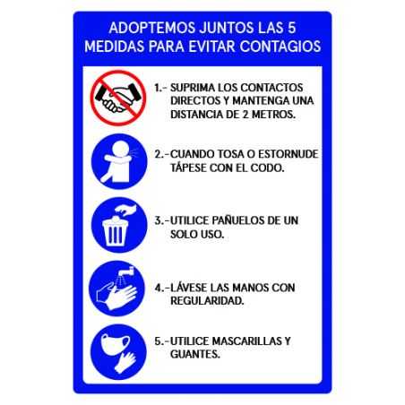 Señalética Medidas Preventivas Estireno Cal. 30 