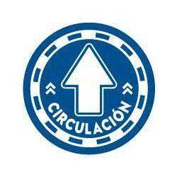 Círculo Distancia Azul 