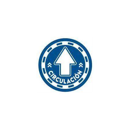 Círculo Distancia Azul 