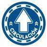 Círculo Distancia Azul 
