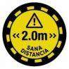 Círculo Distancia Amarillo 