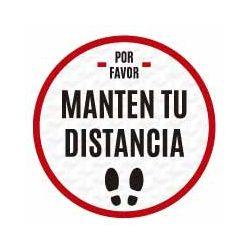 Círculo Distancia Blanco 