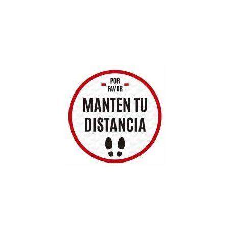 Círculo Distancia Blanco 