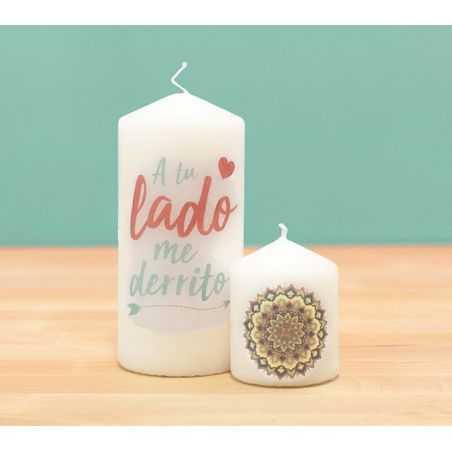 Cirio Personalizado 10x15 cms 