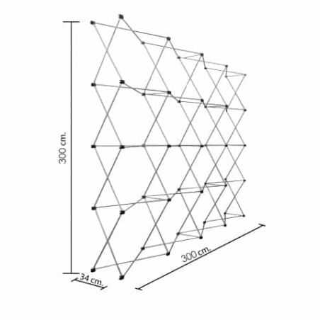 Muro Plegable 300 x 300 cms 