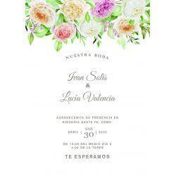 Invitaciones de Acrílico 