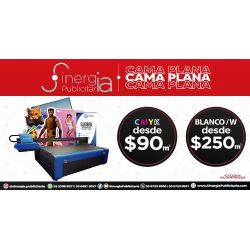 Impresión en Cama Plana sobre Rígidos