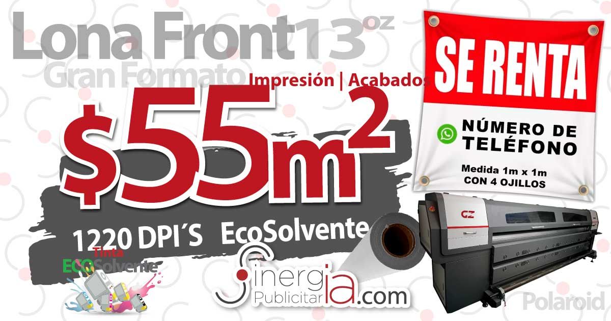 Lona Front $45m2